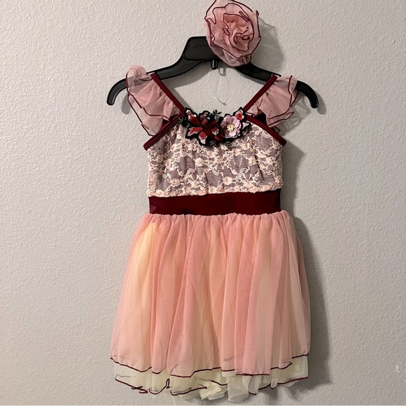 Girls Recital Ballerina Dress - Picture 2 of 9